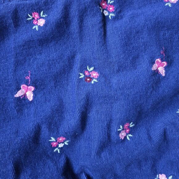 JoJO Maman BeBe ~ Navy Butterfly Embroidered Cord Mix & Match Dress ~ 4/5 Years - Picture 5 of 8